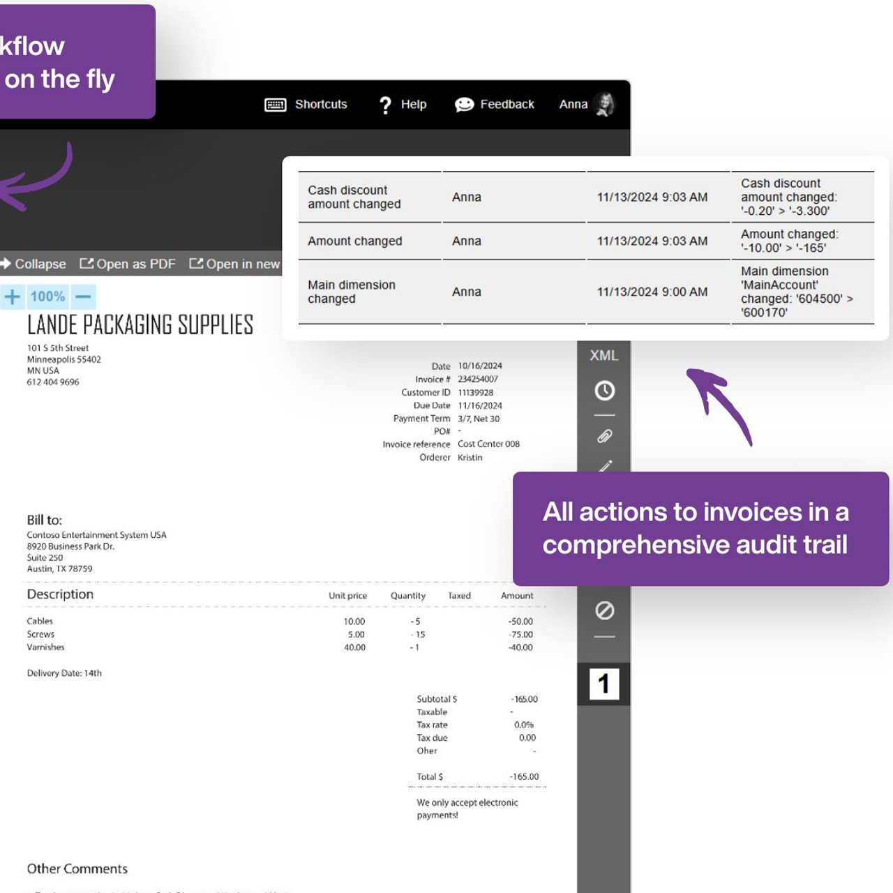 Dooap Webapp invoice maanagement